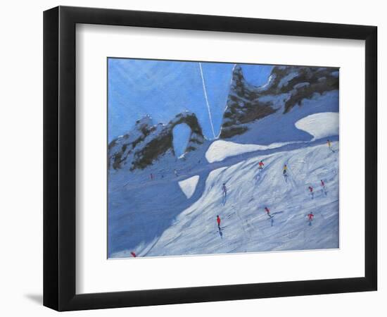 L'Aiguille Percee, Tignes, 2009-Andrew Macara-Framed Giclee Print