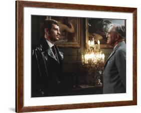 L'aine des Ferchaux by JeanPierreMelville with Jean Paul Belmondo and Charles Vanel, 1963 (d'apres -null-Framed Photo