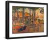 L'Air du Soir. Oil on canvas (1893) RF 1976-81.-Henri Edmond Cross-Framed Giclee Print