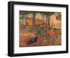 L'Air du Soir. Oil on canvas (1893) RF 1976-81.-Henri Edmond Cross-Framed Giclee Print