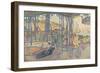 L'air du soir-Henri Edmond Cross-Framed Giclee Print