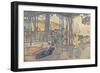 L'air du soir-Henri Edmond Cross-Framed Giclee Print