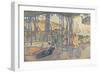 L'air du soir-Henri Edmond Cross-Framed Giclee Print