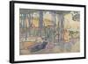 L'air du soir-Henri Edmond Cross-Framed Giclee Print