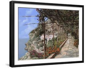 L’albergo dei Cappuccini Amalfi-Guido Borelli-Framed Giclee Print