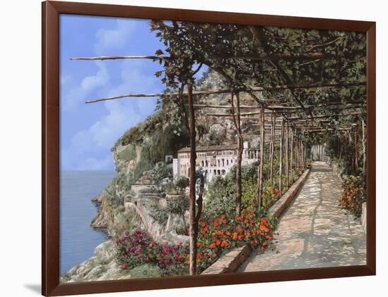 L’albergo dei Cappuccini Amalfi-Guido Borelli-Framed Giclee Print