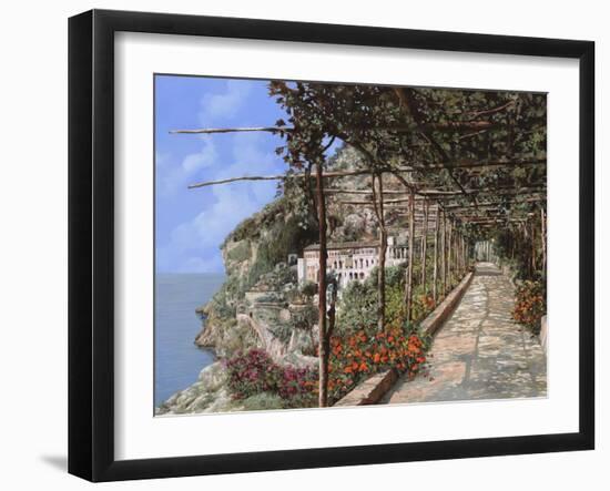 L’albergo dei Cappuccini Amalfi-Guido Borelli-Framed Giclee Print