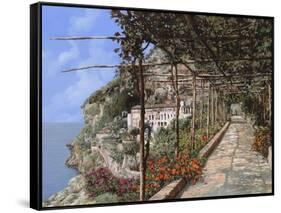 L’albergo dei Cappuccini Amalfi-Guido Borelli-Framed Stretched Canvas