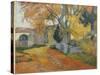 L'Allee Des Alyscamps-Paul Gauguin-Stretched Canvas
