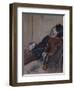 L'Altiste, 1880-Edgar Degas-Framed Giclee Print