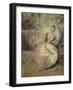 L'amante inquiète-Jean Antoine Watteau-Framed Giclee Print