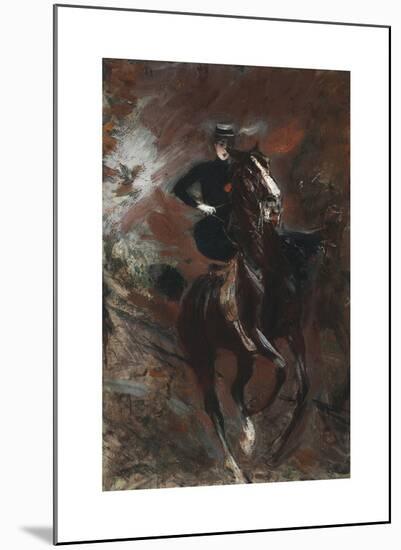 L'Amazone-Giovanni Boldini-Mounted Premium Giclee Print