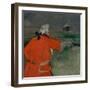 L'amiral Viaud (Paul Viaud En Costume D'amiral) - the Admiral Viaud, or Paul Viaud in an Admiral's-Henri de Toulouse-Lautrec-Framed Giclee Print