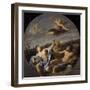 L'Amour dérobe la foudre à Jupiter-Eustache Le Sueur-Framed Giclee Print