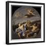 L'Amour dérobe la foudre à Jupiter-Eustache Le Sueur-Framed Giclee Print