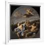 L'Amour dérobe la foudre à Jupiter-Eustache Le Sueur-Framed Giclee Print