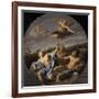 L'Amour dérobe la foudre à Jupiter-Eustache Le Sueur-Framed Giclee Print