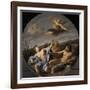 L'Amour dérobe la foudre à Jupiter-Eustache Le Sueur-Framed Giclee Print