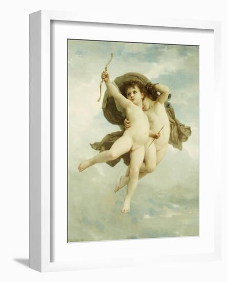 L'Amour Vainqueur, 1886-William Adolphe Bouguereau-Framed Giclee Print