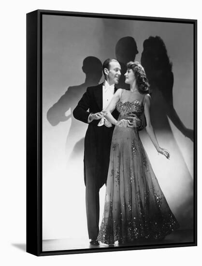 L'Amour vient en dansant YOU'LL NEVER GET RICH by SidneyLanfield with Rita Hayworth and Fred Astair-null-Framed Stretched Canvas