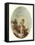 L'Amour-Jean-Honore Fragonard-Framed Stretched Canvas