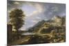 L'Ancienne ville d'Agrigente-Pierre Henri de Valenciennes-Mounted Giclee Print