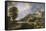 L'Ancienne ville d'Agrigente-Pierre Henri de Valenciennes-Framed Stretched Canvas