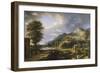 L'Ancienne ville d'Agrigente-Pierre Henri de Valenciennes-Framed Premium Giclee Print