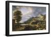 L'Ancienne ville d'Agrigente-Pierre Henri de Valenciennes-Framed Premium Giclee Print