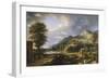 L'Ancienne ville d'Agrigente-Pierre Henri de Valenciennes-Framed Premium Giclee Print