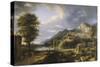 L'Ancienne ville d'Agrigente-Pierre Henri de Valenciennes-Stretched Canvas