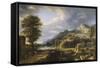 L'Ancienne ville d'Agrigente-Pierre Henri de Valenciennes-Framed Stretched Canvas