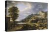 L'Ancienne ville d'Agrigente-Pierre Henri de Valenciennes-Stretched Canvas