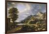 L'Ancienne ville d'Agrigente-Pierre Henri de Valenciennes-Framed Giclee Print