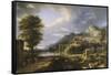 L'Ancienne ville d'Agrigente-Pierre Henri de Valenciennes-Framed Stretched Canvas