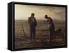 L'Ang?s-Jean-François Millet-Framed Stretched Canvas