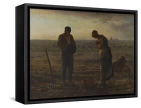 L'Ang?s-Jean-François Millet-Framed Stretched Canvas