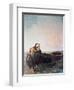 L'Ange Du Destin-Odilon Redon-Framed Premium Giclee Print