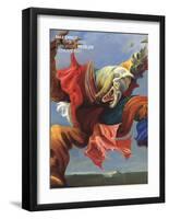 L'Ange du Foyer (Le Triomphe du Surrealisme)-Max Ernst-Framed Art Print