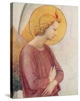 L'Angelo Annunziante, c.1387-1455 (detail)-Fra Angelico-Stretched Canvas