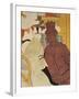 L' Anglais Au Moulin Rouge-Henri de Toulouse-Lautrec-Framed Giclee Print