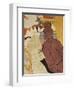 L' Anglais Au Moulin Rouge-Henri de Toulouse-Lautrec-Framed Premium Giclee Print