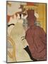 L' Anglais Au Moulin Rouge-Henri de Toulouse-Lautrec-Mounted Premium Giclee Print