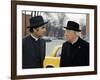 L'annee sainte de JeanGirault avec Jean Gabin et Jean Claude Brialy 1976-null-Framed Photo