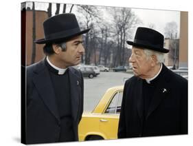 L'annee sainte de JeanGirault avec Jean Gabin et Jean Claude Brialy 1976-null-Stretched Canvas