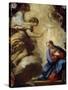 L'annonciation Aux Fleurs  Peinture De Carlo Maratta (1625-1713) Detail. Musee Des Beaux Arts De M-Carlo Maratta or Maratti-Stretched Canvas