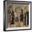 L'Annonciation et quatre saints. Avec saint Jean-Baptiste, saint Antoine, sainte Catherine et-Cosimo Rosselli-Framed Giclee Print