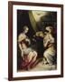 L'Annonciation (partie centrale d'un triptyque)-Giorgio Vasari-Framed Giclee Print