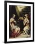 L'Annonciation (partie centrale d'un triptyque)-Giorgio Vasari-Framed Giclee Print