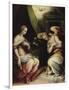 L'Annonciation (partie centrale d'un triptyque)-Giorgio Vasari-Framed Giclee Print